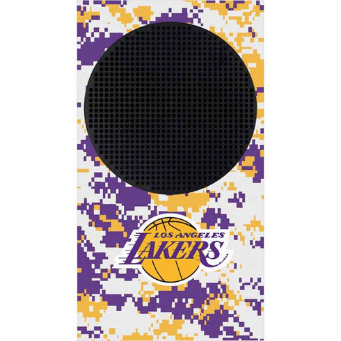 NBA Los Angeles Lakers Digi Camo Xbox Series S Console Skin